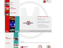 Tablet Screenshot of livingmedia.de