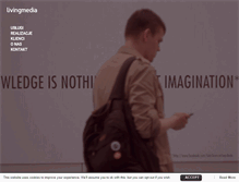 Tablet Screenshot of livingmedia.pl